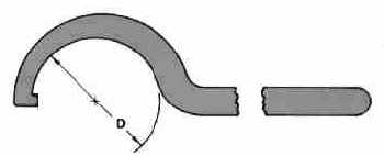 Universal Engineering Kwik-Switch Spindle Nut Spanner drawing