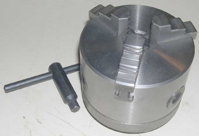 Geetech 500AV Lathe package - 4 inch 3 jaw Lathe Chuck - Picture 1