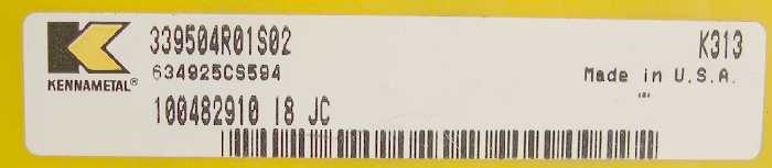5 Kennametal Top Notch Carbide Inserts, NGD4250LK(?) - Picture 5