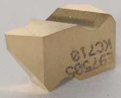 5 Kennametal Top Notch Carbide Inserts, NP2xxxR(?) - Picture 1