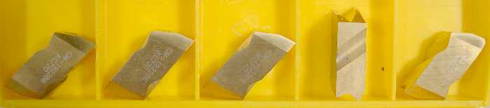 5 Kennametal Top Notch Carbide Inserts, Nx4xxxR(?) - Picture 4