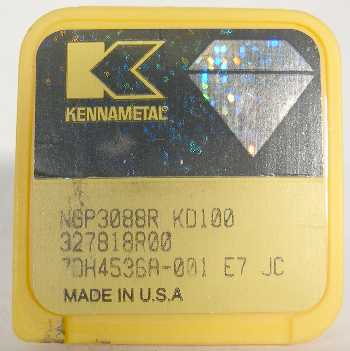 1 Kennametal PCD Top Notch Carbide Inserts, NGP3088R - Picture 5