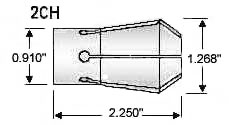 Cincinnati Monoset 2CH Collet drawing