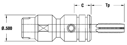 Numertap 80 tap adapter drawing